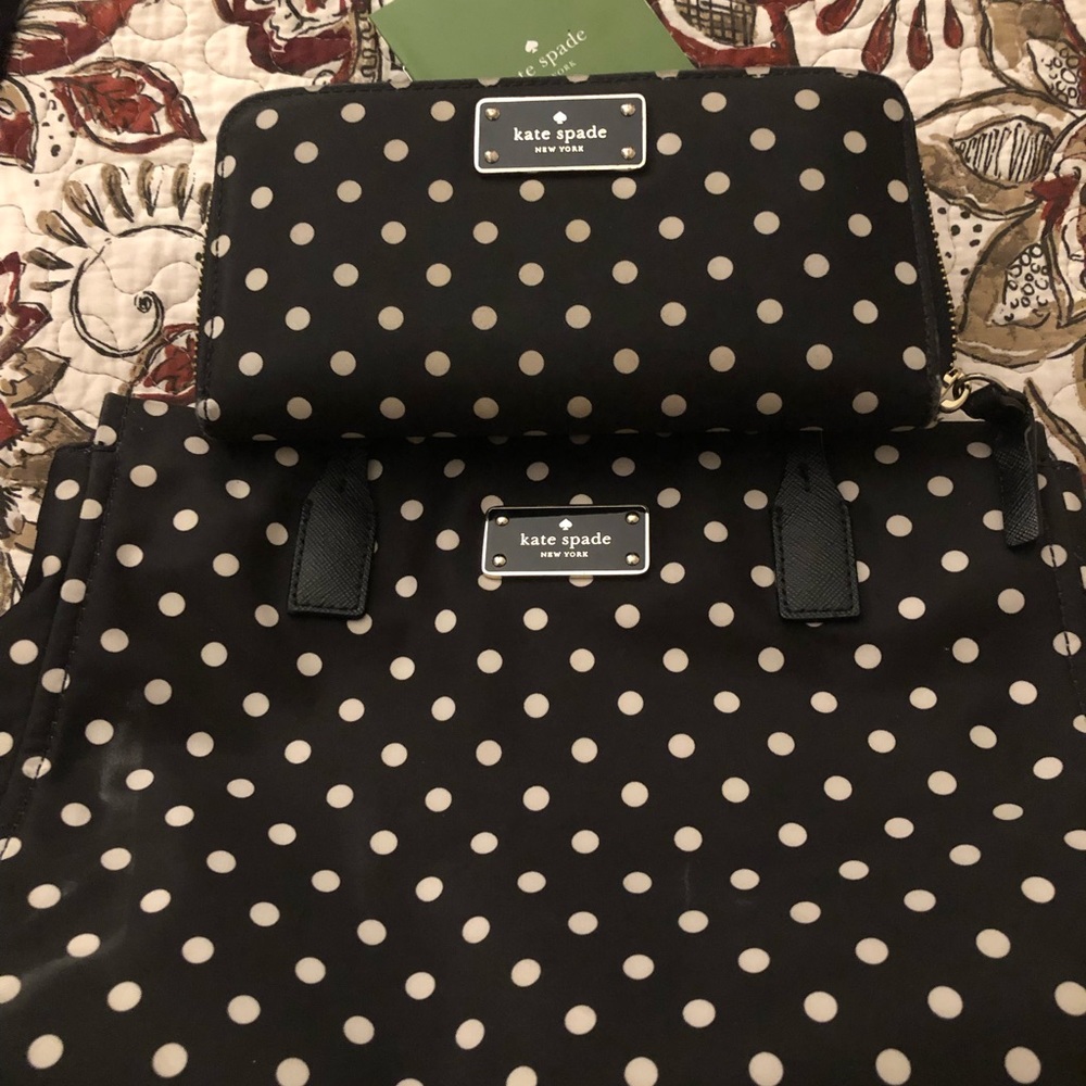 Kate Spade bag and wallet